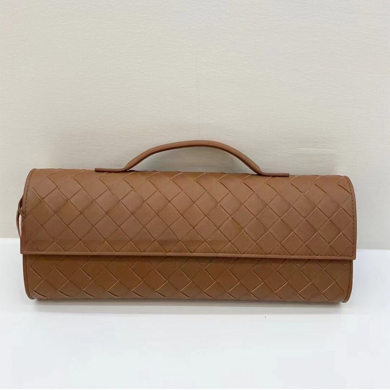 Designer's new hand woven bag, genuine leather evening dress bag, designer handbag, women's bag