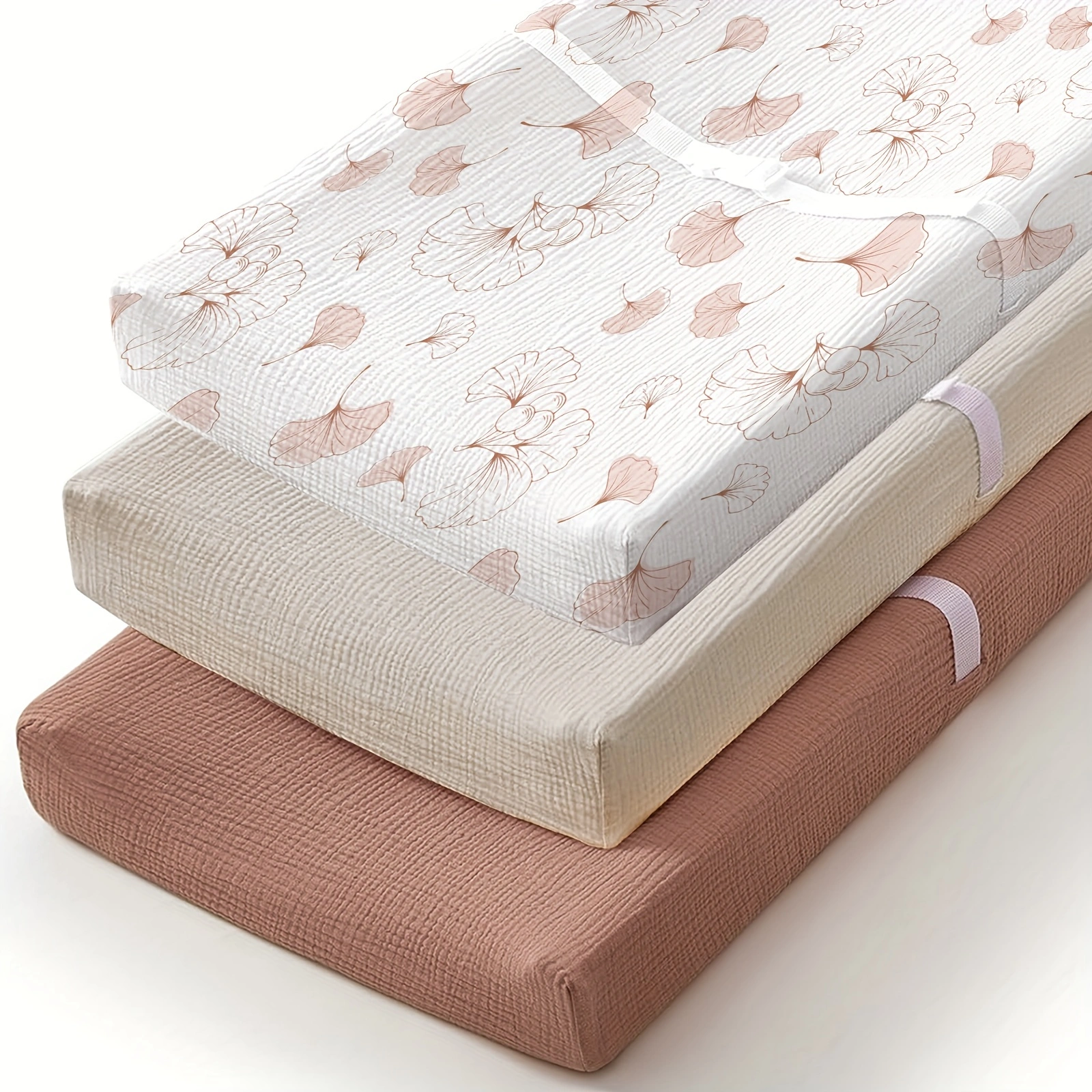 3-piece baby diaper stand cover, can be changed and used multiple times, multiple colors can be freely matched, and the size is 32 * 16 * 5 inches.