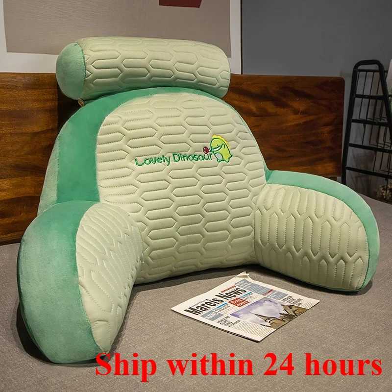 2025 new bedside cushion soft bag waist pillow large backrest bed pillow sofa bed dormitory reading throw pillow tatami G251124