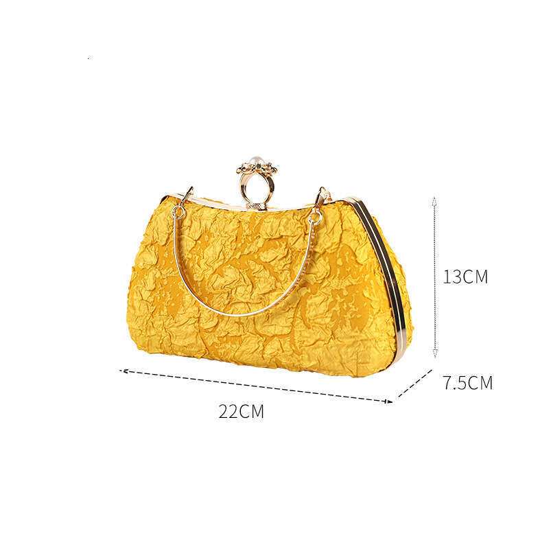 Dinner Bag New Water Diamond Dinner Qipao Fashion Versatile Temperament Chain Bag KQ
