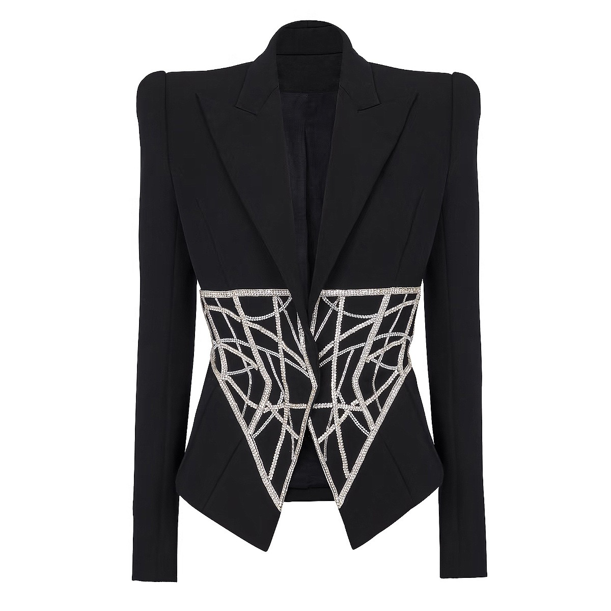 womens blazer womens casual suits business Vogue Paris 2025 Fashion Week Show Customized Fashion Tailored clothing M001