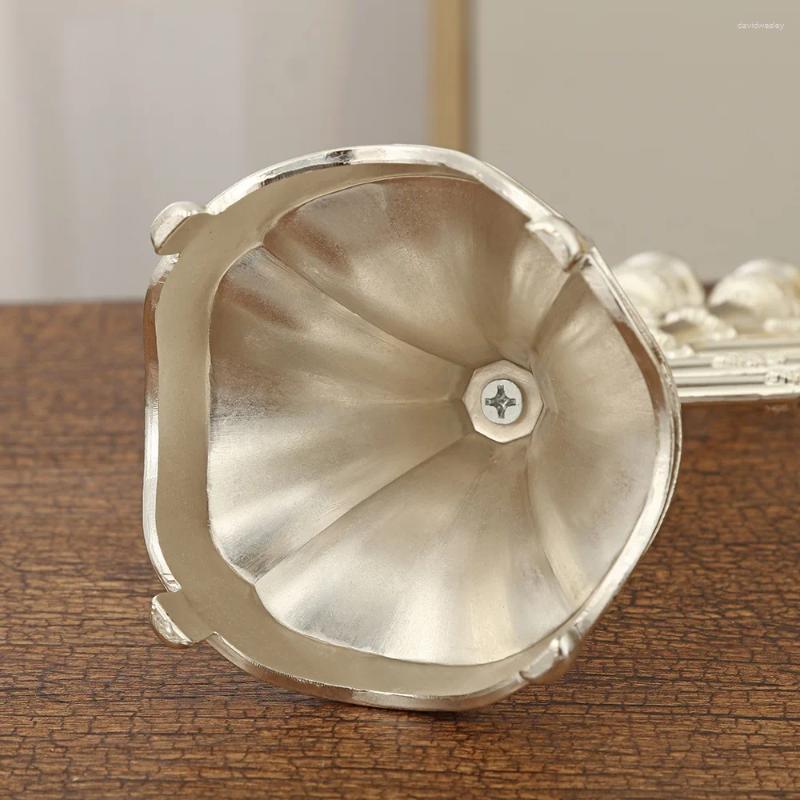 Candle Holders 9 Branches Holder Zinc Alloy Candelabrum Stands Hanukkah Menorah For Christmas Party Wedding Home Decor Gift H260310