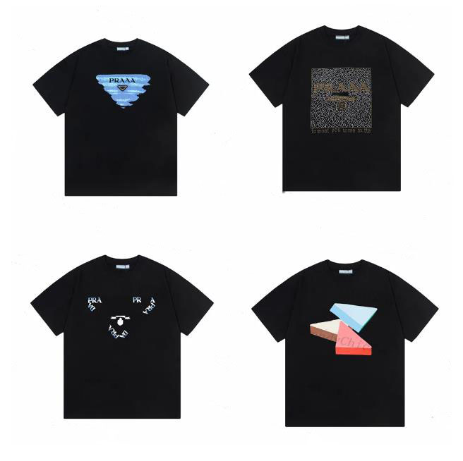 2025 Unisex Men's & Women's Casual T-Shirt with Cartoon Letter Design - Ideal for Everyday Wear# 38