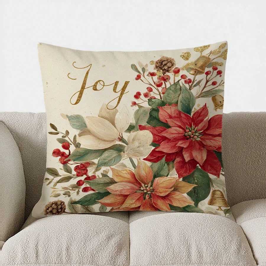 Christmas Tree Decorative throw pillow cover with short plush print for living room sofa decoration cushion cover pillow covers G251124