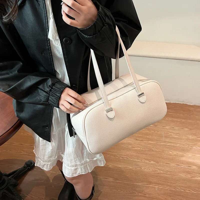 Fashion Retro Women Pillow Handbags And Purses Spring Leather Tote Trend Females Shoulder Bags