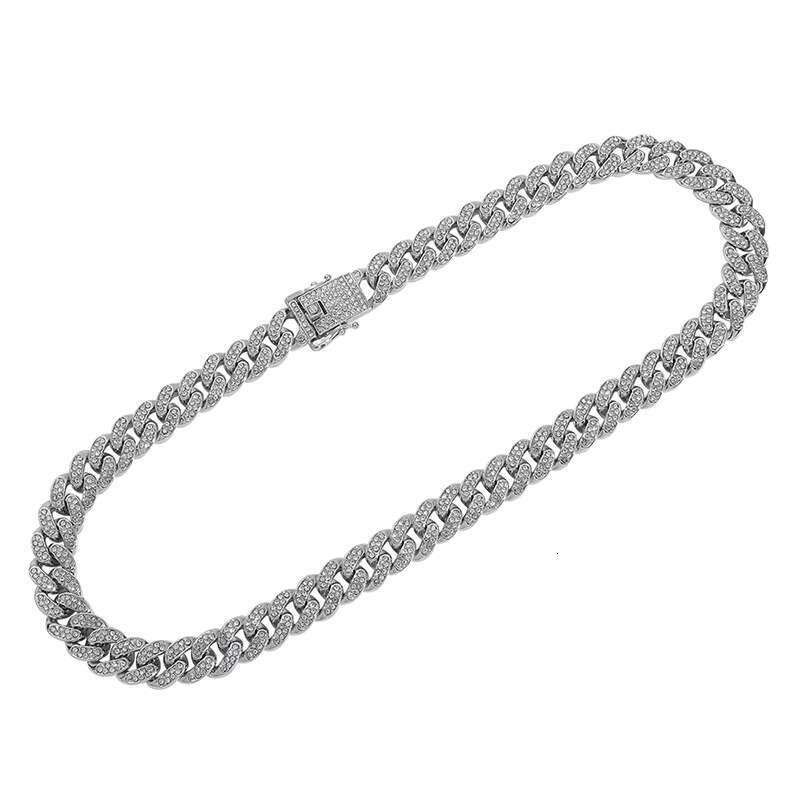 2025 Wholesale Gold Plated High Quality 12mm Cuban Link Chain Necklace for Men Hip Hop Iced Out CZ for Parties and Gifts