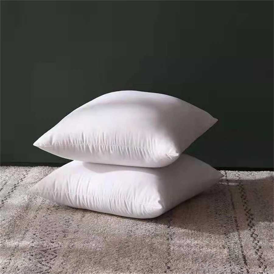 Classic 45x45cm Solid Color Cushion Core Soft Head Pillow Inner PP Cotton Filling Funny Health Care Customized Cushion Filler G251124