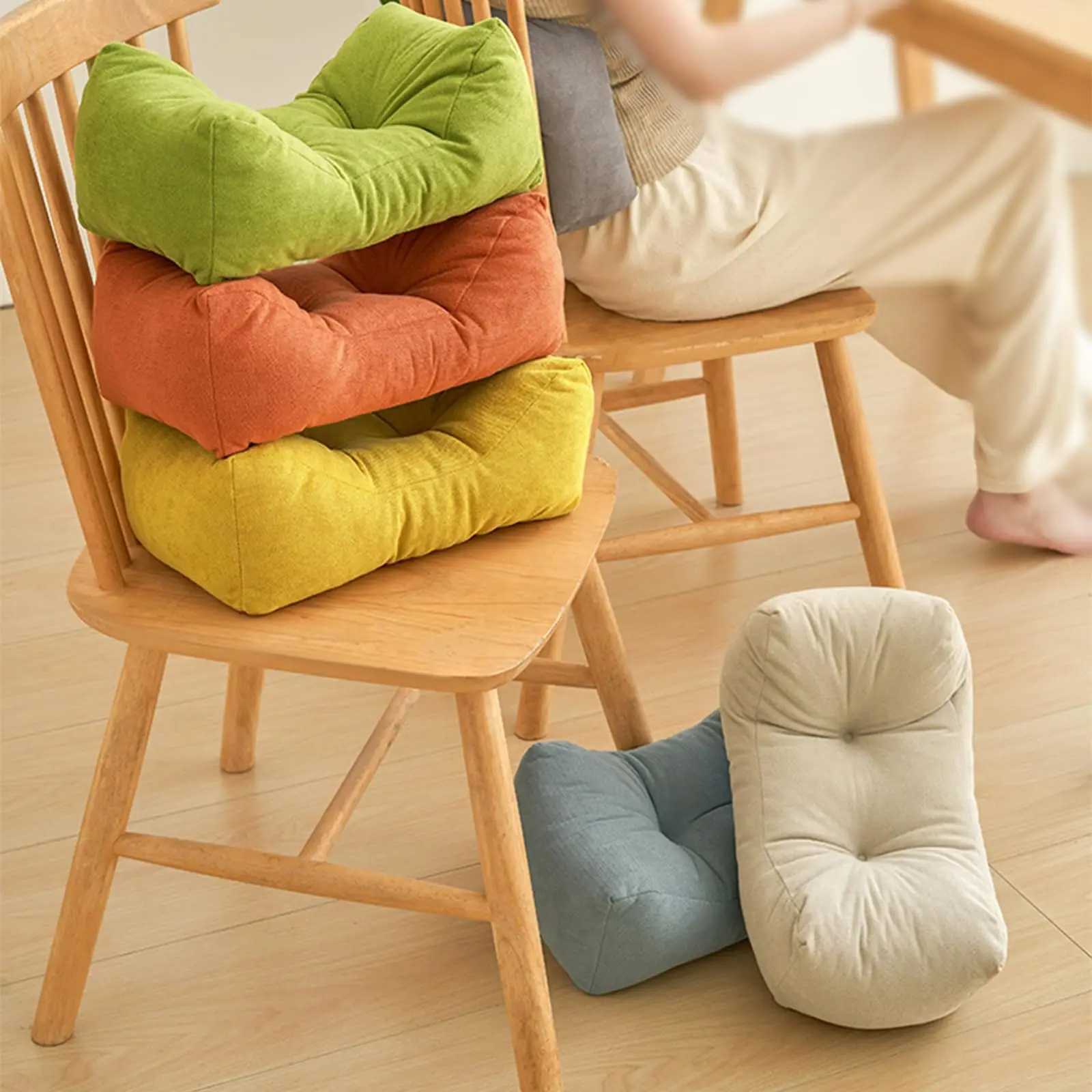 Lumbar Support Pillow Back Pillows Ergonomic Lumbar Nap Sleeping Pad Back Support Pillow for Sitting Comfortable Seat Cushion G251124