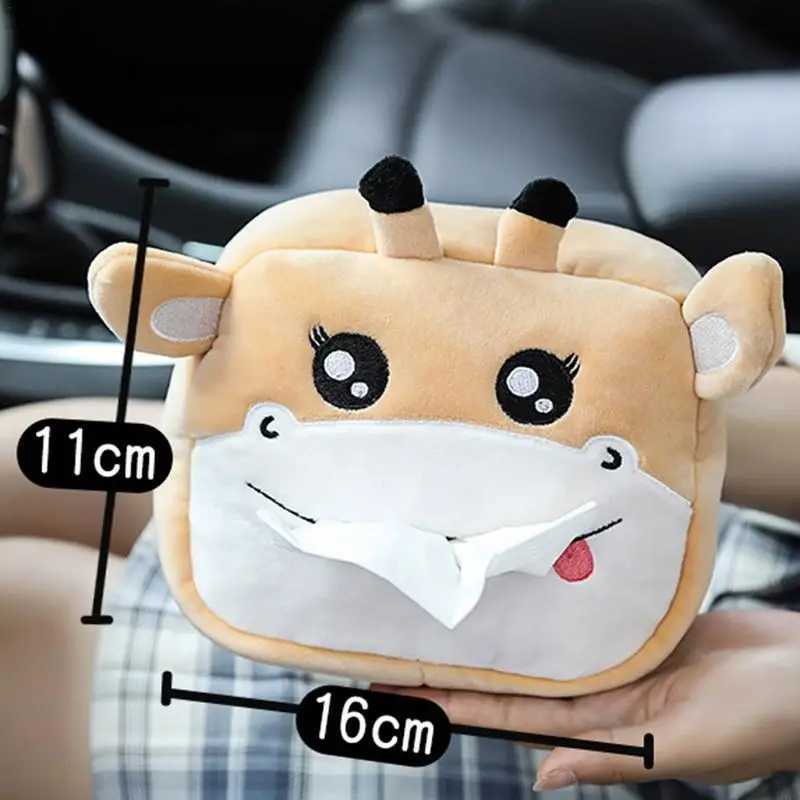 Creative Car Tissue Box Durable Handbox Tissue Box Portable Automobile Chair Back Drawer Car Interior AccessoriesM251124