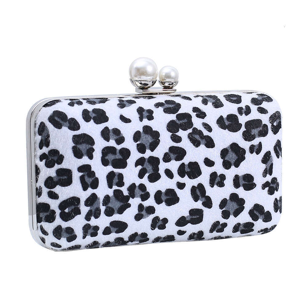 Dinner Bag Leopard Pattern Dinner Fashion One Shoulder Women S Handbag Dress Evening Bag KQ