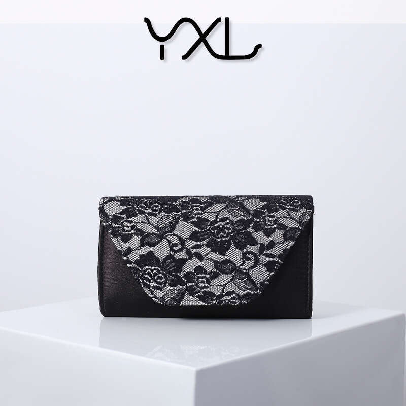 Dinner Bag New Lace Dinner Fashion Women S Flip Shoulder Handheld Chain Bag KQ