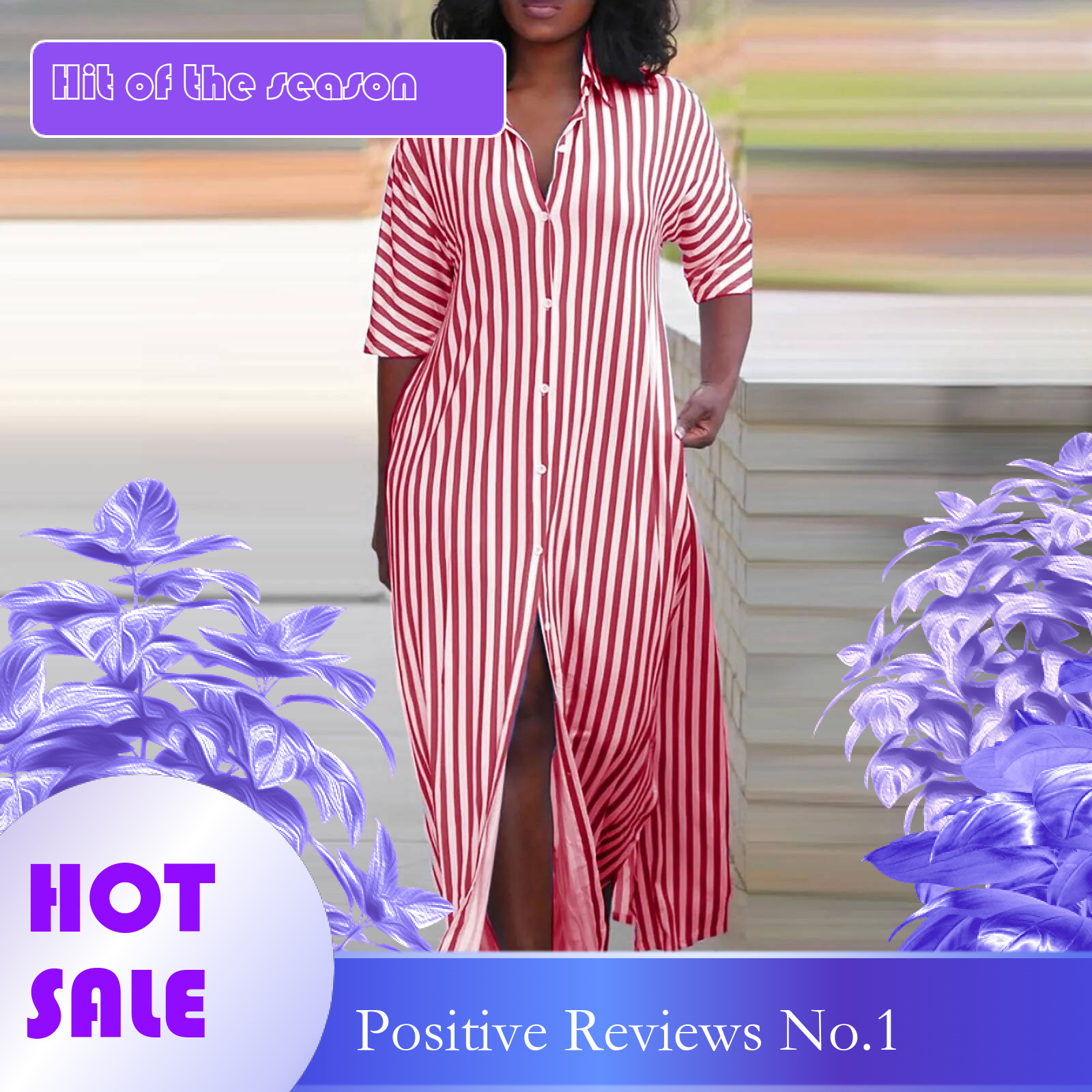 Dongdumaoyi Summer Shirt Dress Women Vintage Striped Printed Vestido Fashion Short Sleeve Robe Casual OL Irregular Knee Sundress