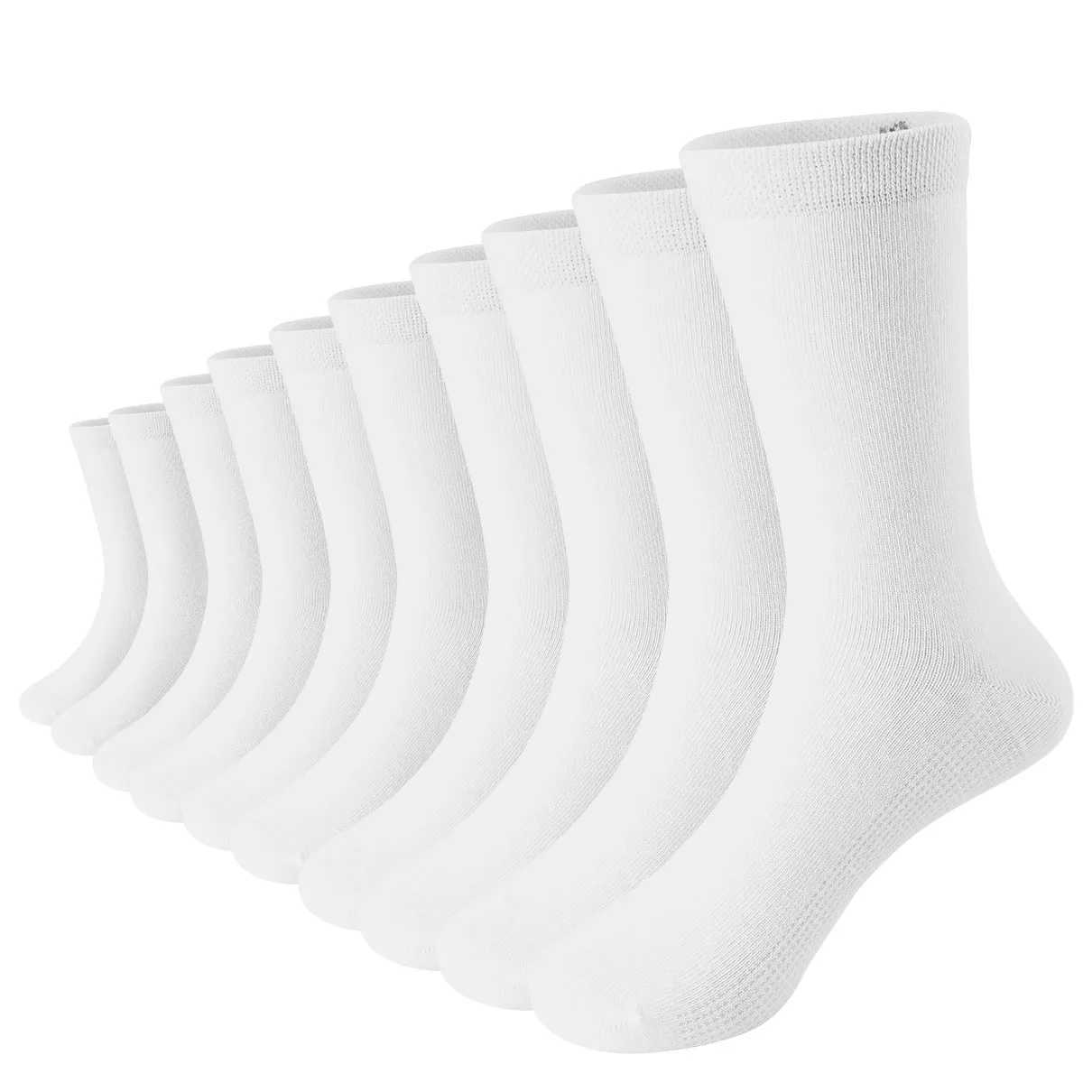 Childrens Summer Thin Crew Socks - Mesh-Sole Structure Breathable Boneless Seam for Students and Teens Sports Wear Cotton Long G251124
