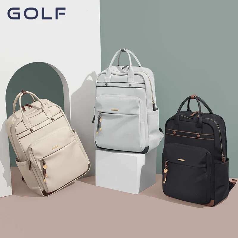 GOLF Backpacks For Women 2024 Business Trips Bag Fit 15.6 Inch Laptop Oxford Fashion Travel Commuting Backpack Bags With Handle