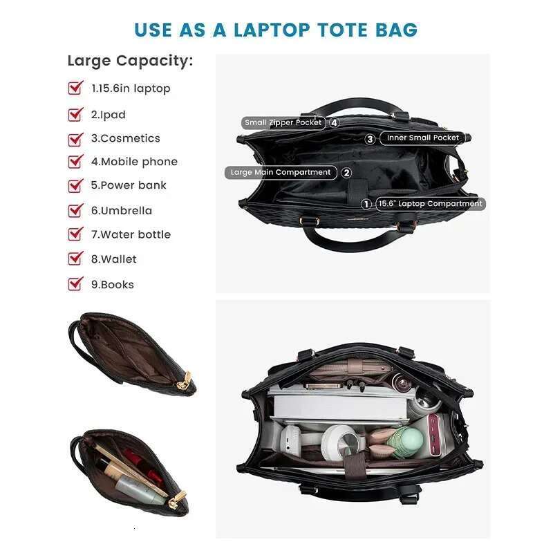 Designer Bag Portable Tote For Women Multi Purpose Insulated Lunch Shoulder Pouch Makeup Durable Waterproof Travel Bag 2025 New