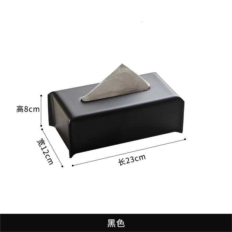 Woven Tissue Box Leather Napkin Case Luxury Paper Cover Car Living Tissue High-end Paper Holder Desktop Home Tabletop DecorationM251124