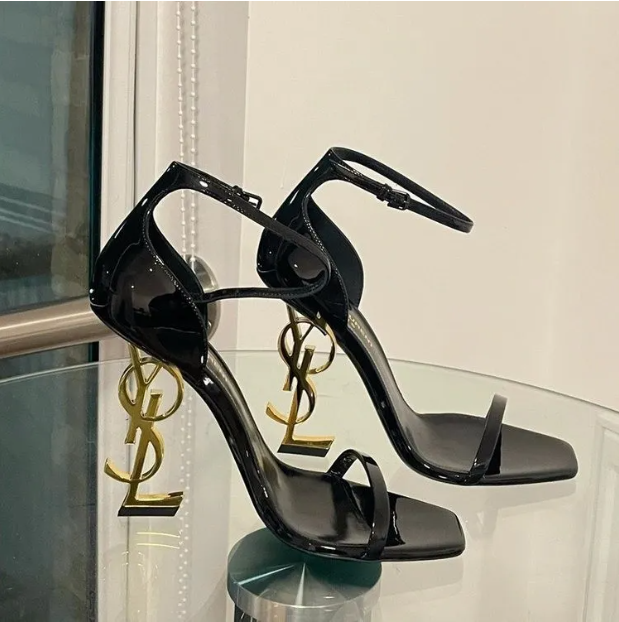 Free shipping designer shoes women high heels gold heel black heel wear-resisting breathable comfortable outdoor casual shoe