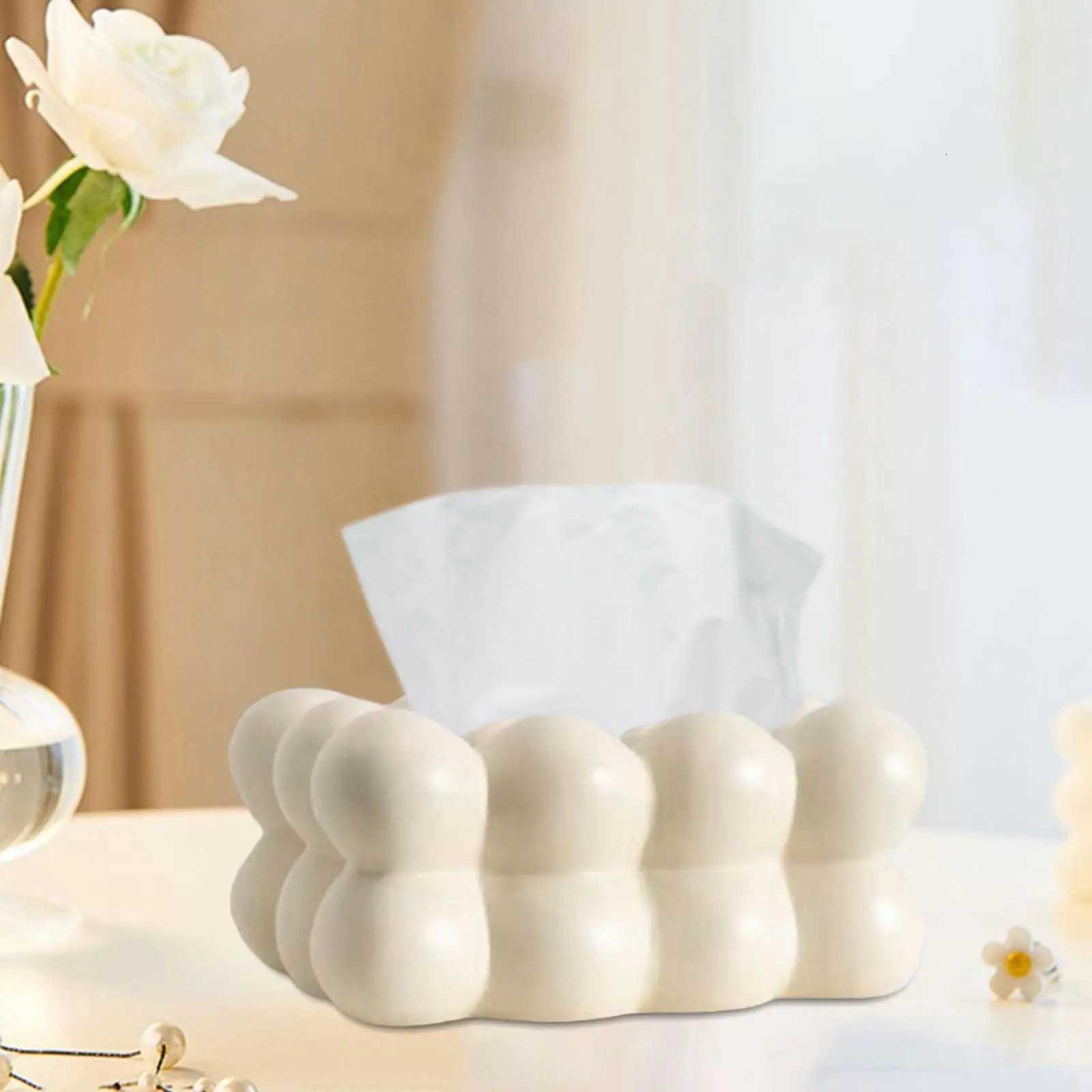 Light Luxury Tissue Storage Case Paper Holder Facial Tissue Box Holder for CarM251124