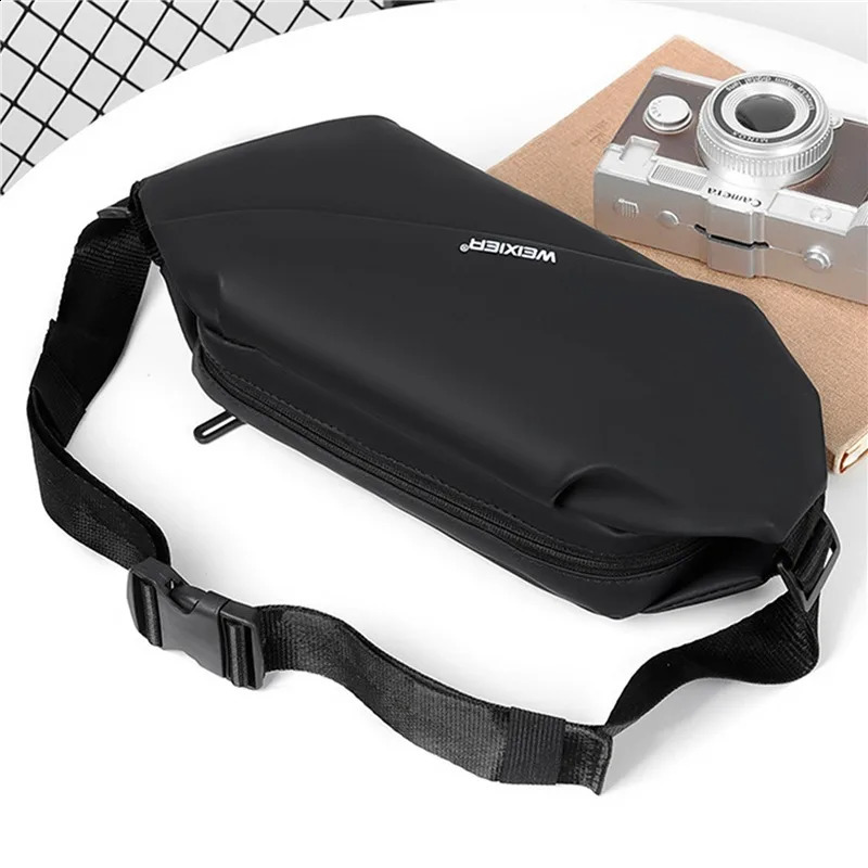 Mens Chest Bag Outdoor Fashion Simple Leisure Multi Functional Sports Single Shoulder Crossbady Waist Bags R250424
