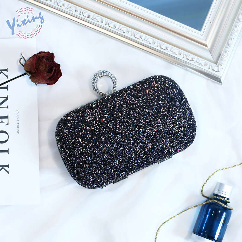 Dinner Bag Fantasy Sequin Celebrity Party Girl Bag Set With Dinner Bag KQ