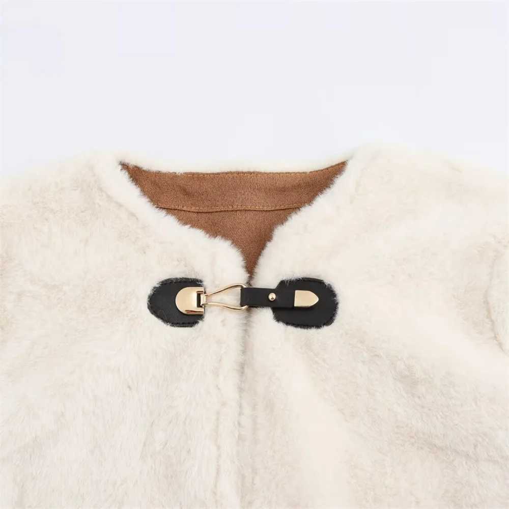 Autumn New Womens European and American style loose casual long sleeved double-sided rope knot jacket J251124