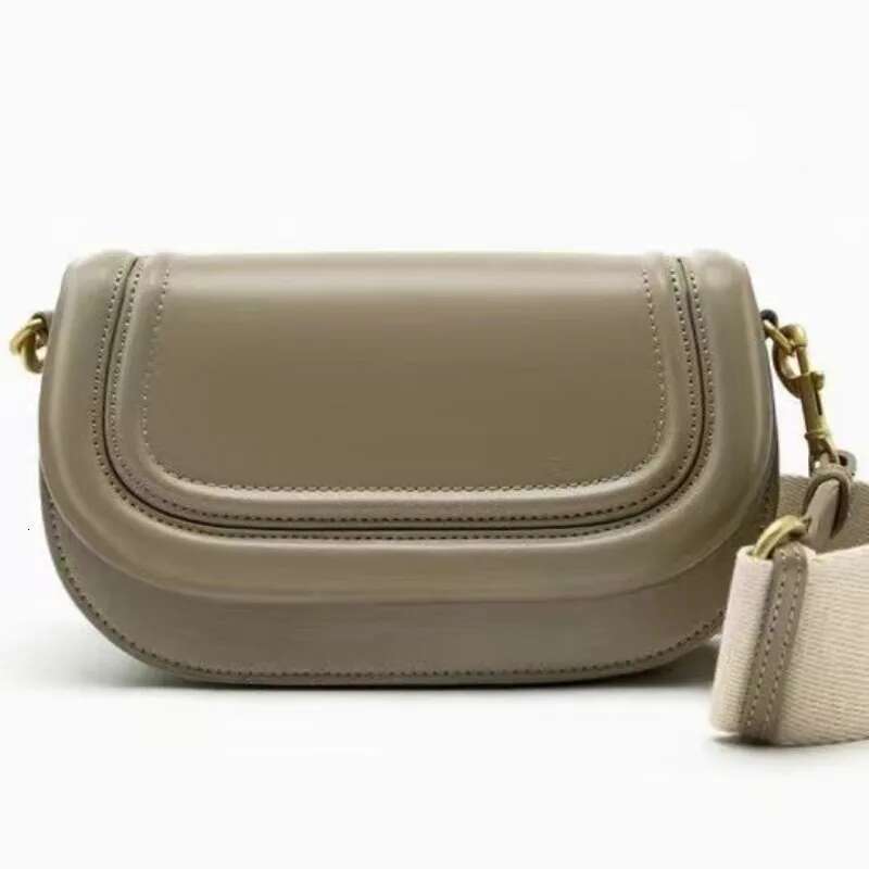 New With Wide Shoulder Straps And Diagonal Cross Armpit Saddle Bag, Trendy Women's Bag