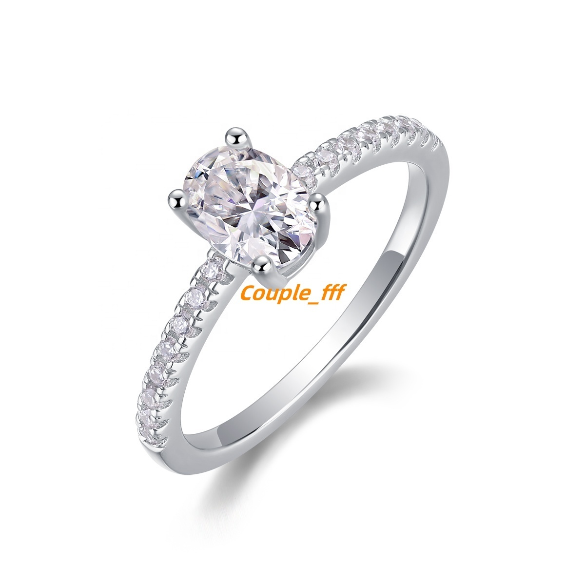 VANFI Stylish Moissanite Wedding Ring 925 Sterling Silver for Bridal Occasions Fashionable Vaniti Jewelry