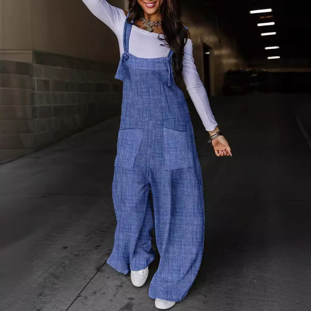 2023 New Autumn Printed Waist Strap Pants for Women