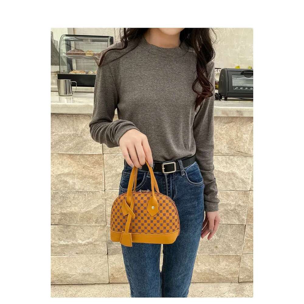Flower Material Shell Ladies Korean Fashion Handbag Single Shoulder Crossbody Small Bag
