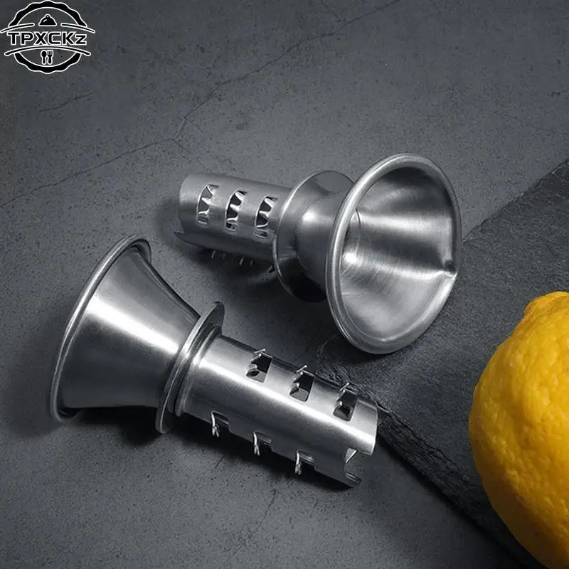 1pc Stainless Steel Lemon Squeezer Pourer Screw Manual Lemon Orange Limes Citrus Juicer Squeeze Fruit Tool Kitchen Gadgets 251124