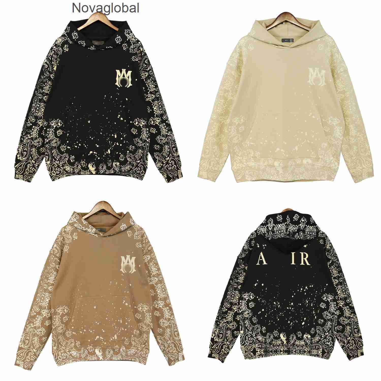designer amires graphic Hoodies Long Sleeve Sweat Embroidery Winter Destructive Sweatshirt Sweater Long Term Fash amirir amiiri amirihoddie amira amirilies 9TEU