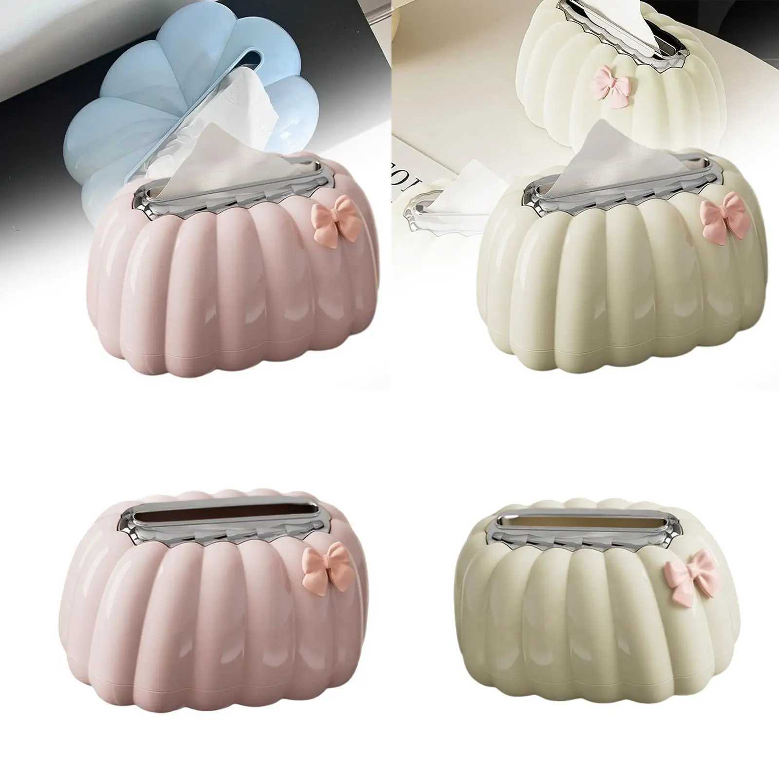 Decorative Tissue Box Cover Organizer Napkin Dispenser Spring Tissue Paper Holder Decorative Novelty for Bathroom Vanity DecorM251124