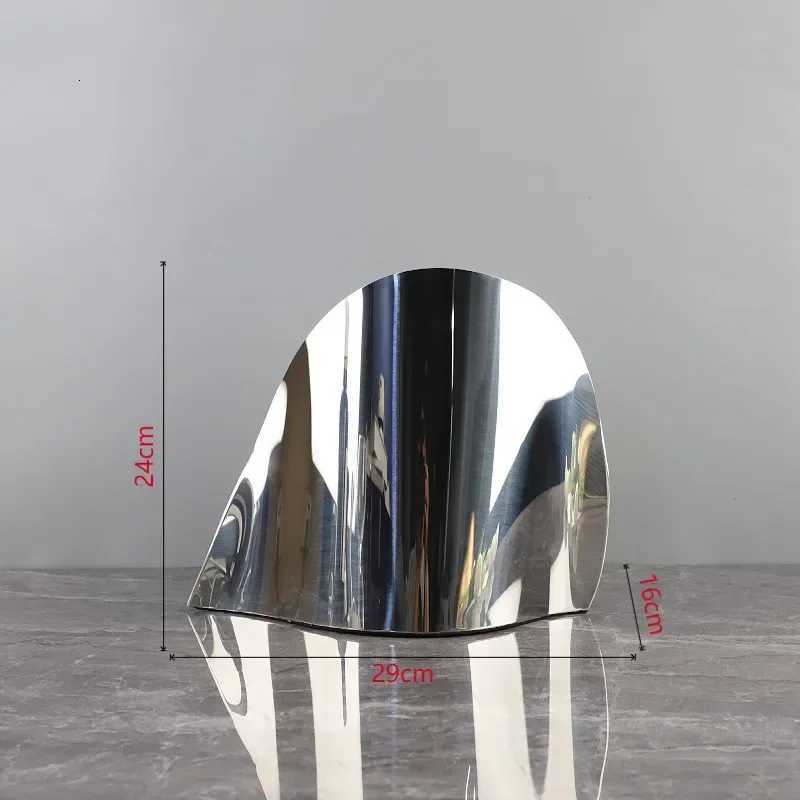 Luxury Mirror Stainless Steel Ice Bucket Vase Metal Champagne Bucket Suitable for Bar Family Restaurant Party Decoration C251124