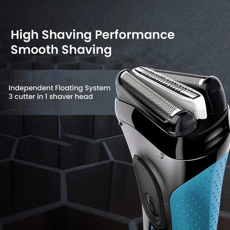 Electric Shaver 3 Series ProSkin 3040S 3010S Reciprocating Shaver For Men Shaving MaChine With Trimmer 100-240v L251124