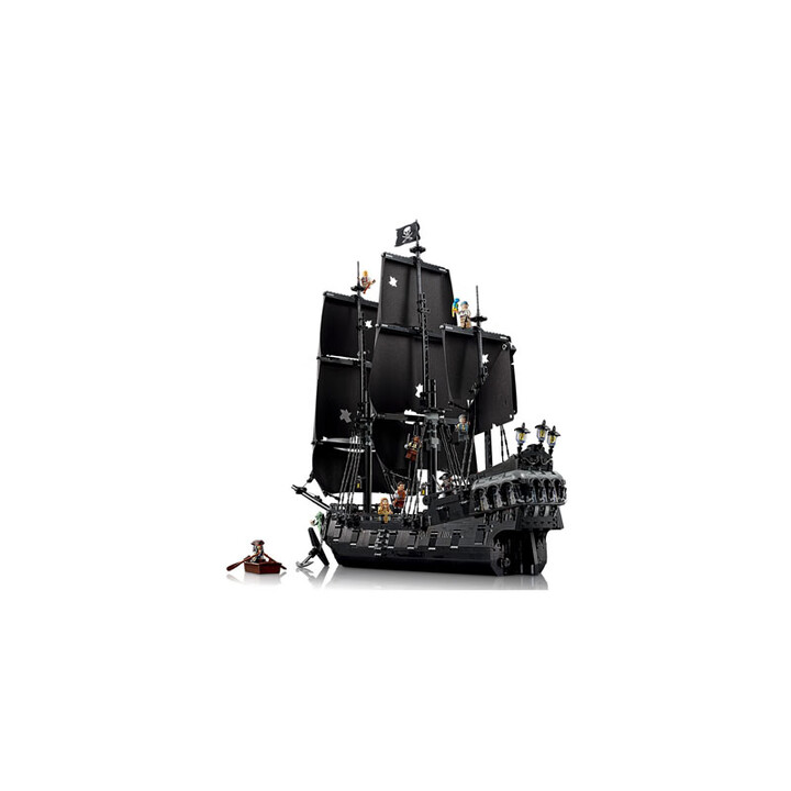 LEGO Pirates of the Caribbean Ship Battleship D2C High-Level Assembly Building Blocks Toy for Boys and Girls Gift 10365 Black Pearl