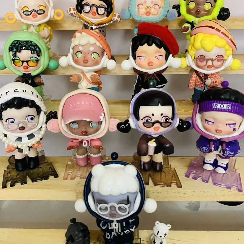Top Quality National Version Authentic Blind Box Skullpanda Bear Cat Craze Series Sp2 Handmade Model Childrens Decorative Giftt250424