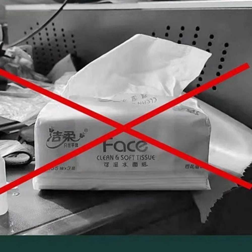 Fashion Leather Tissue Box Car Interior Pull-down Pocket Tissue Storage Box Multi-functional Paper HolderM251124