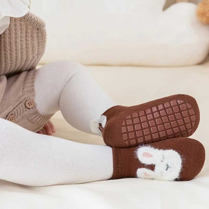 3Pairs/set Kids Girls Boys Socks Anti Slip Cotton Baby Socks for Girls Boys Casual Winter Thick Warm Toddler Childrens Sock New G251124