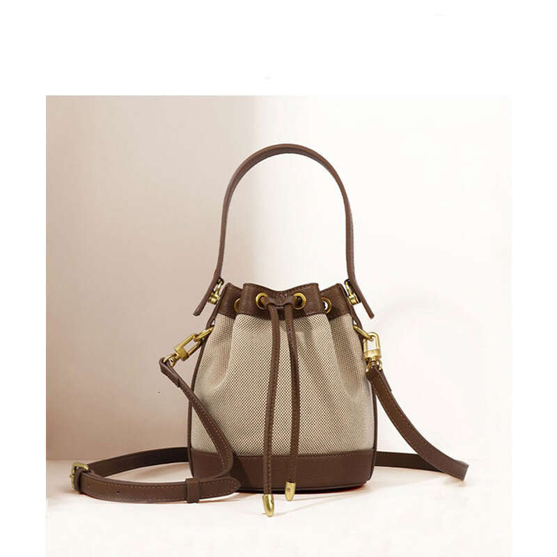 Fashion Light Luxury Bucket Bag New Item Niche Versatile Single Shoulder Crossbody Bag High End And Stylish Handbag For Women
