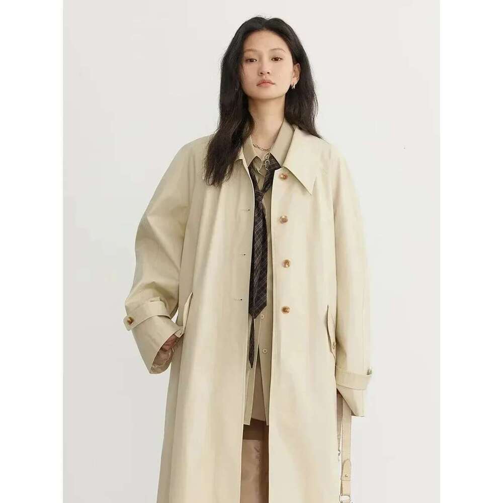Designer Clothes CHIC VEN Women's Long Trench Coat Casual Outerwear Loose Ladies Overcoat Single Breasted Female Windbreaker Spring Autumn