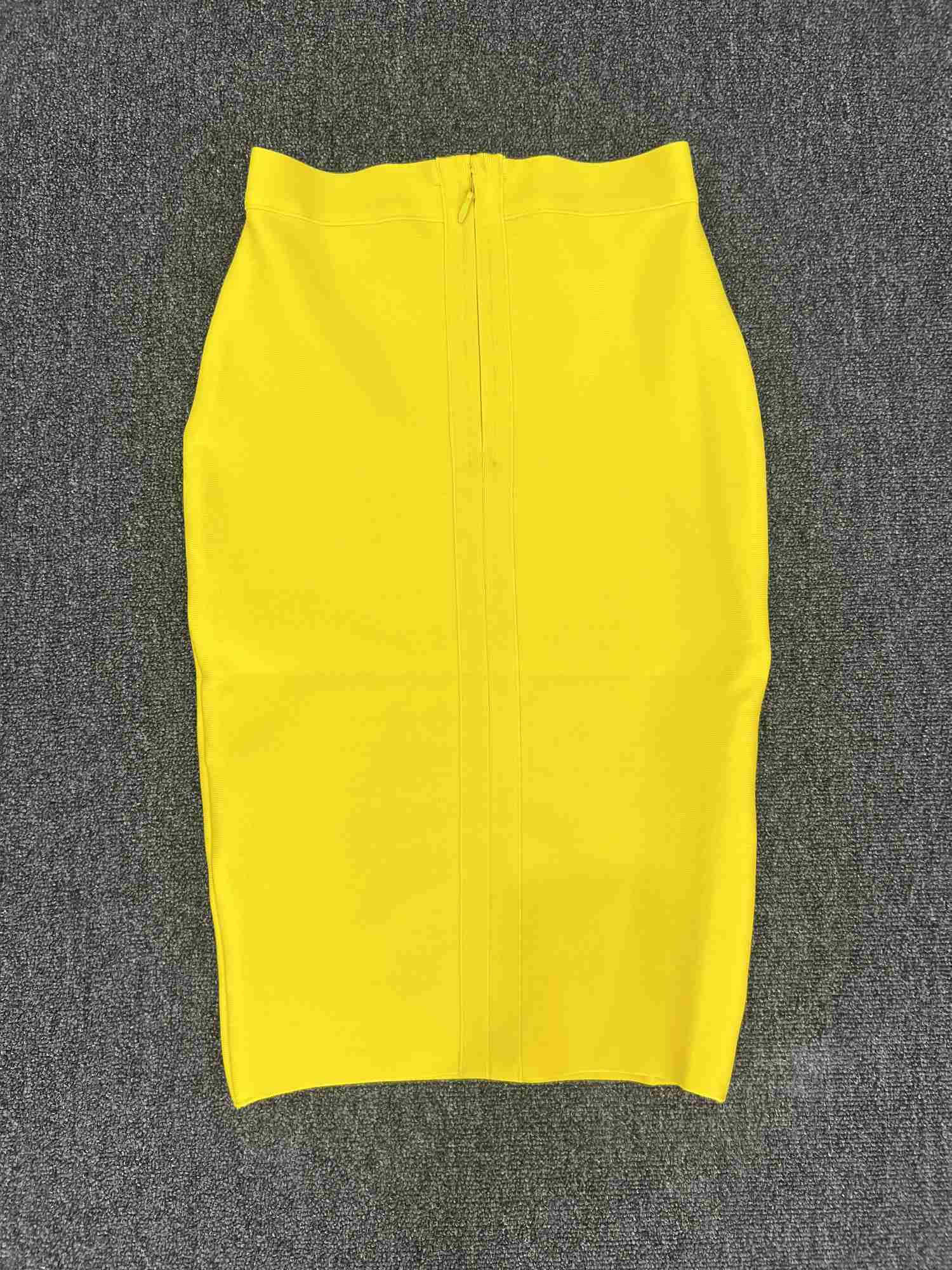 60CM knee length womens summer bandage skiing candy color body pencil skirt womens elegant office business form XL XXL M250424