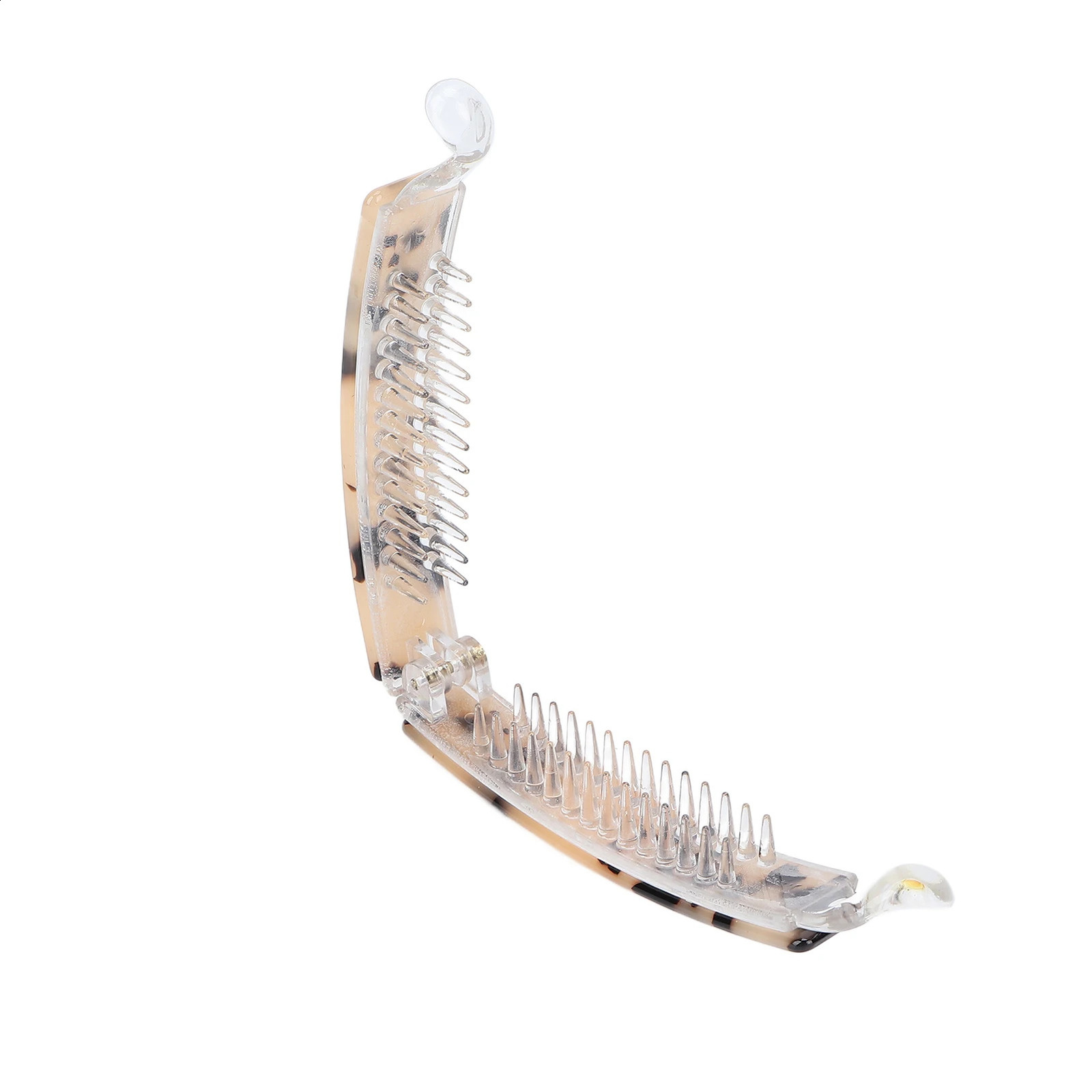 Hair Claw Banana Barrettes Hair Nonslip Clip Fashion Long Hair Styling Accessories for Girls WomenBeige Tortoiseshell 250417