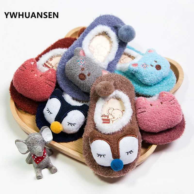 Winter Girls Socks For Toddlers Kids Cartoon Socks Footwear For Children Baby Socks For Boys Socks Non-sliding G251124