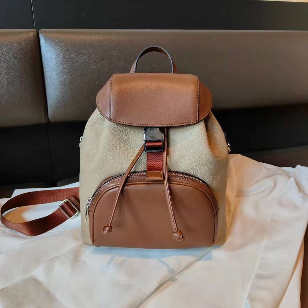 Designer Bag Genuine Leather Fashion Women Backpacks Designer High Quality Ladies Shoulder Bags 2025 New