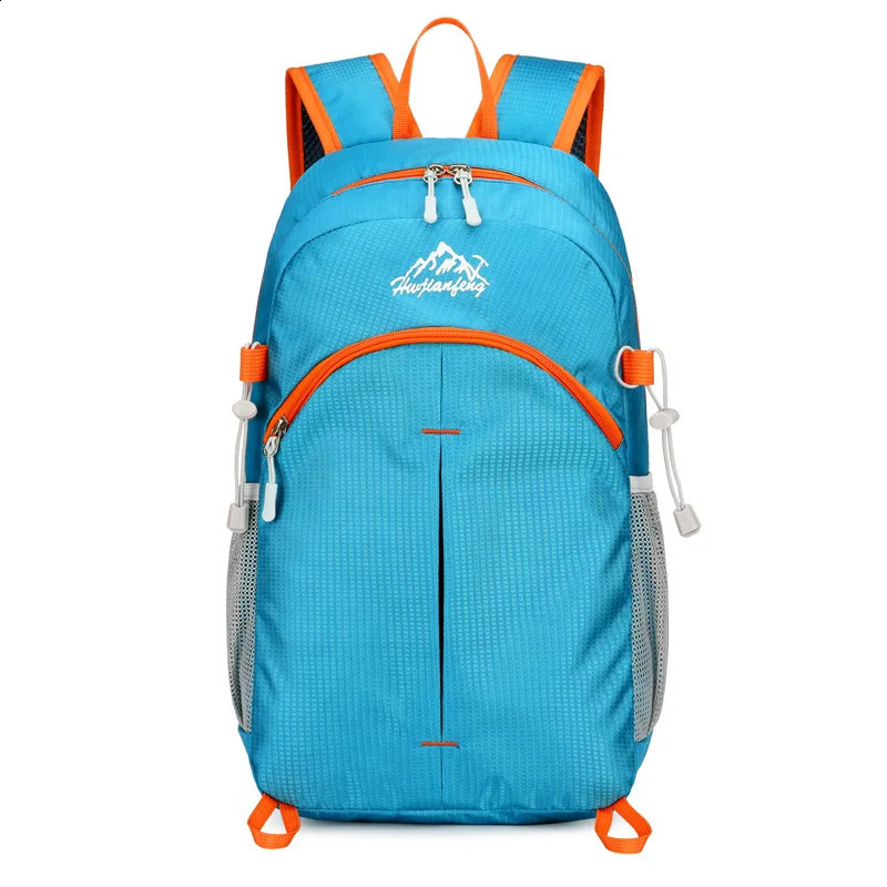 Men Hiking Backpack Bag unisex outdoor travel cycling Backpack women leisure durable folding nylon backpack schoolbag250418bj