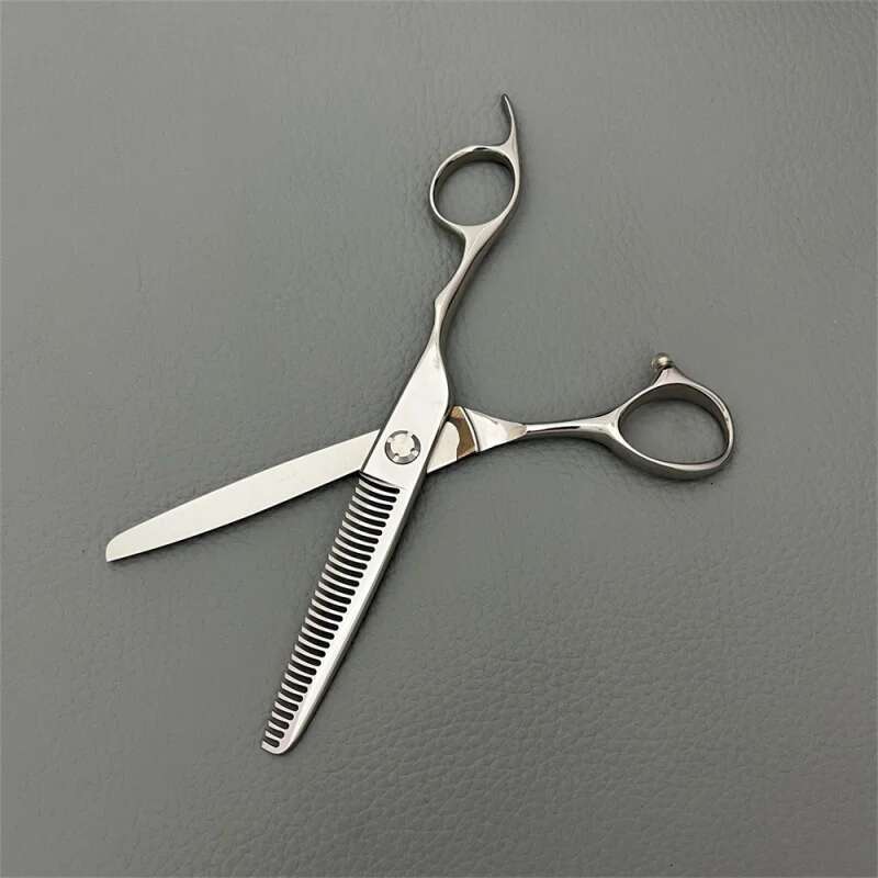 VG10 6.0-inch high-end hair styling scissors set specially designed for salon hairdressers, including flat scissors and thin scissors