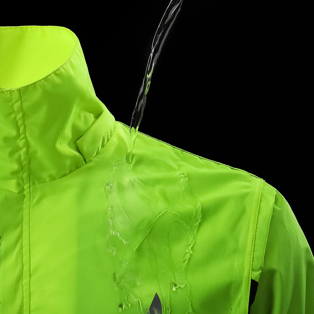 WOSAWE Cycling Raincoat Hooded Jackets Rain Coat Waterproof Lightweight Outdoor Sports Motorcycle Camping Hiking Climbing Jacket 250421