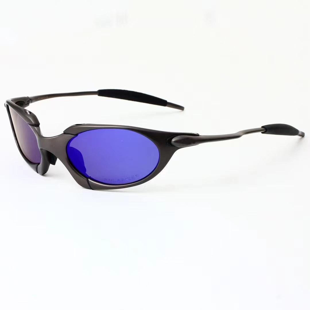 Polarizing X Metal Glasses Frame Romeo Mens Sunglasses Outdoor Sport Glasses Women Sunglasses Classic Riding Goggles Driving Travel Protection Eyeglas