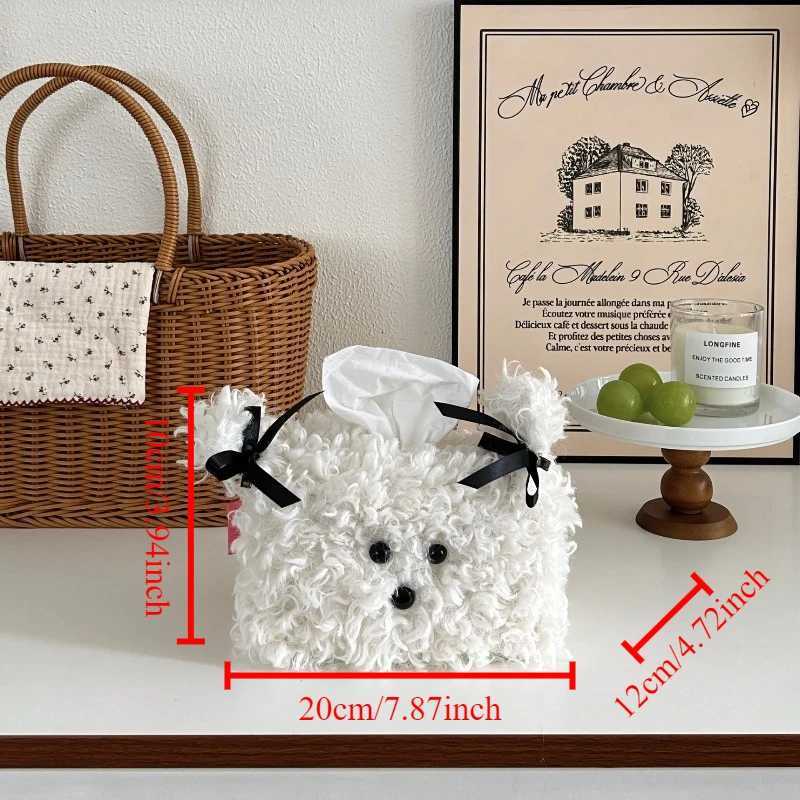 1PC Cute Tissue Cover Car Tissue Box Pumping Tissue Bag Household Living Room Storage Supplies Home Decoration ProductsM251124