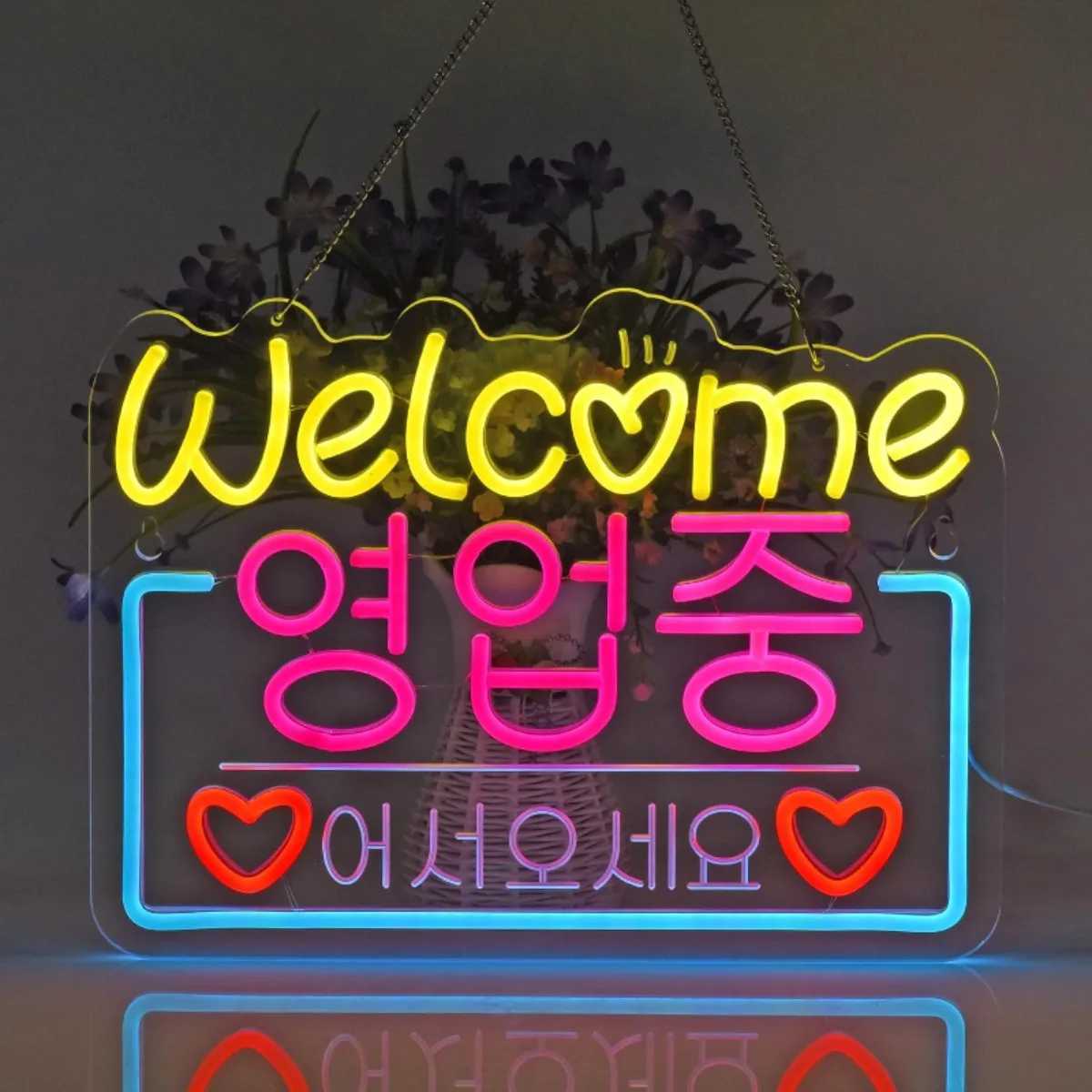 Open LED Neon Signs Light Up Open Sign Walls Window Art Decor for Shop Bar Hotel Restaurant Retail Store Party PubW251124